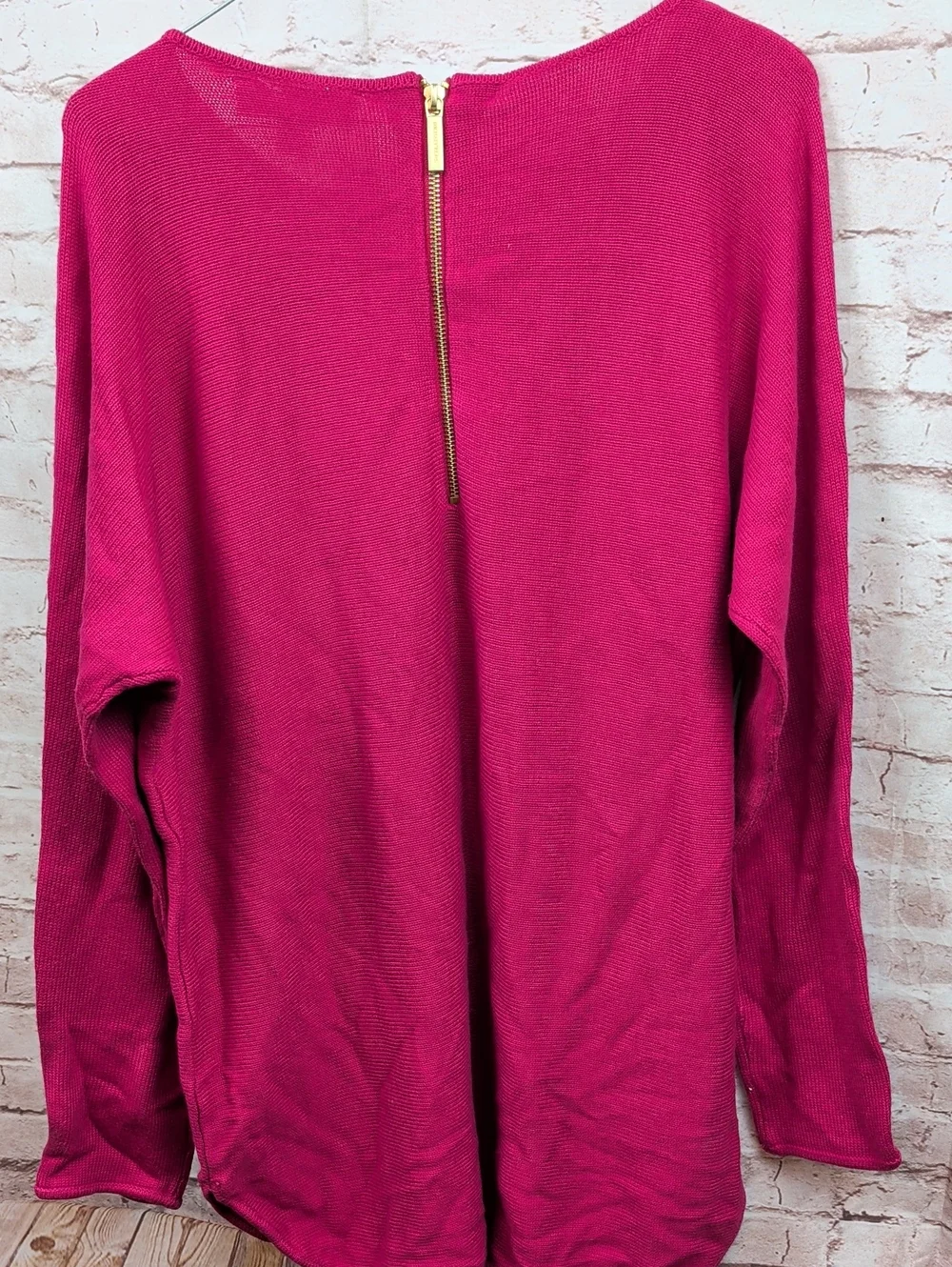Michael Kors Fuchsia Sweater Large New Nwt
